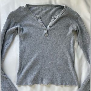 Brandy Melville button-up sweater